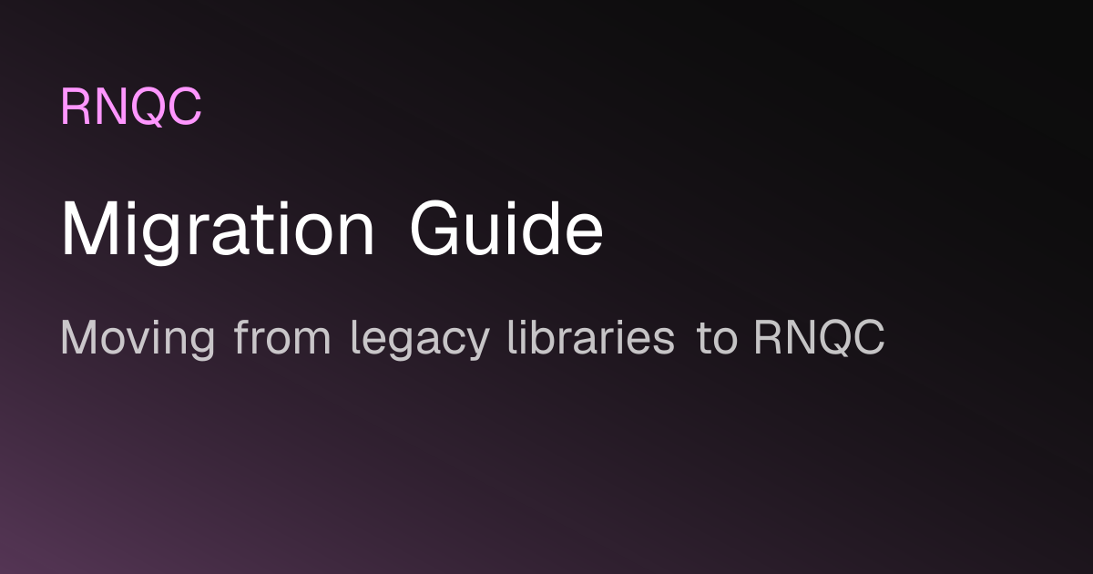 Migration Guide